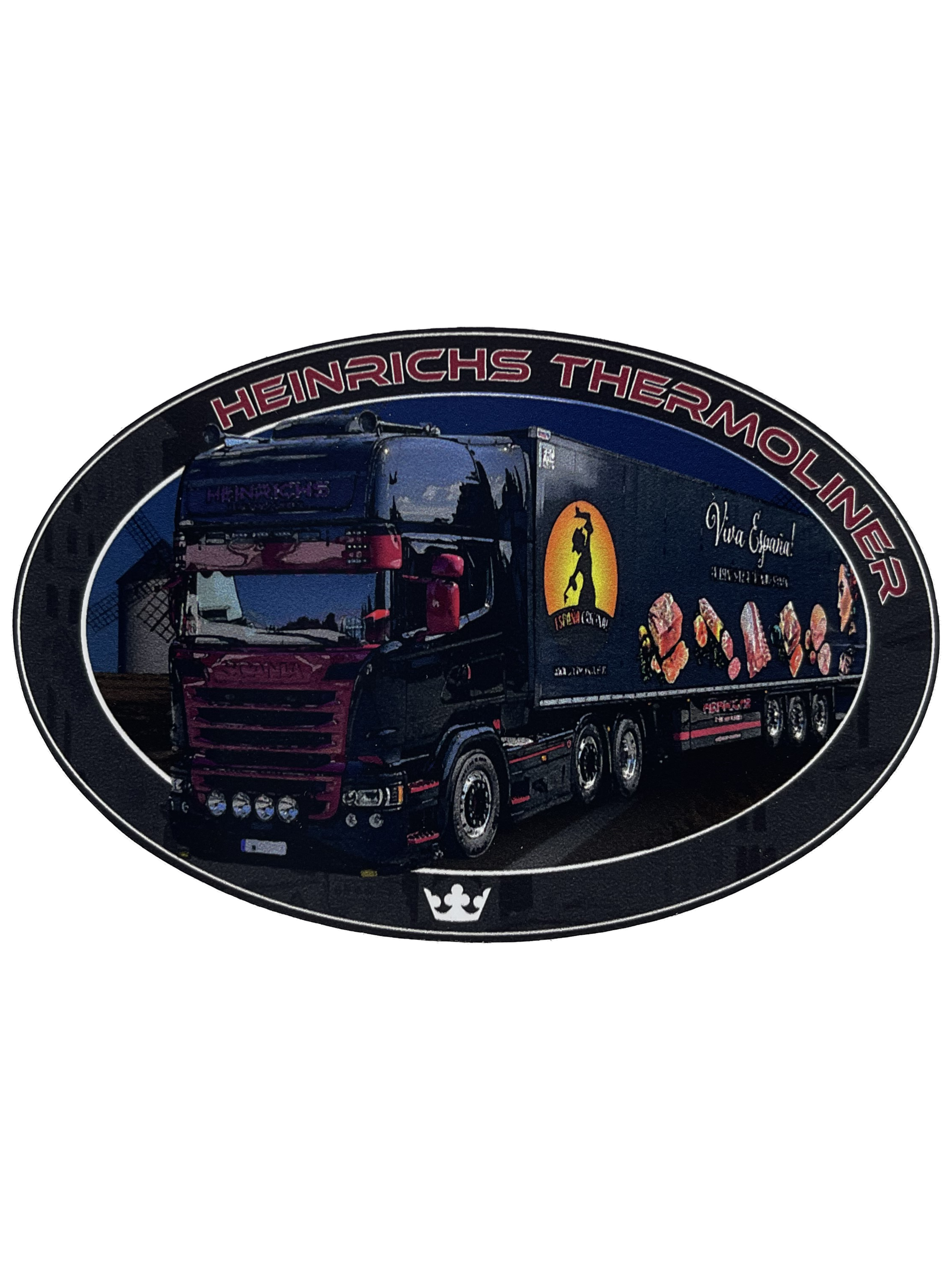 Truckstyler WEB-Link Aufkleber Domainaufkleber, schwarz - 450x30mm
